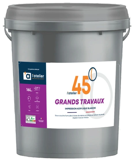Seau Impress 45 Grands Travaux, 16 litres