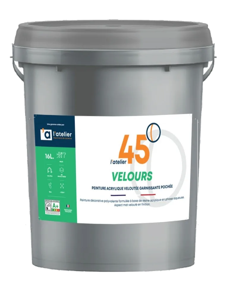 L'Atelier 45 Velours - Peinture acrylique veloutée