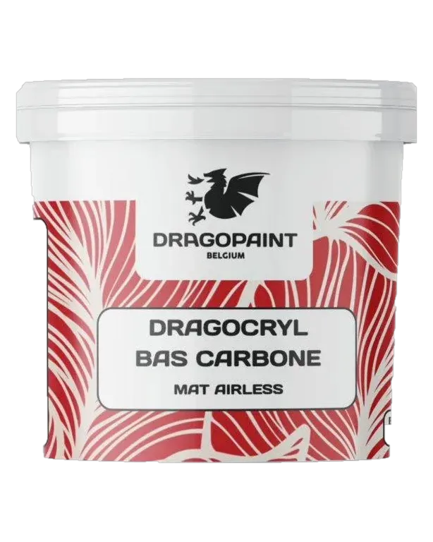 Dragocryl Mat Airless Bas Carbone - Peinture mate airless bas carbone Dragopaint