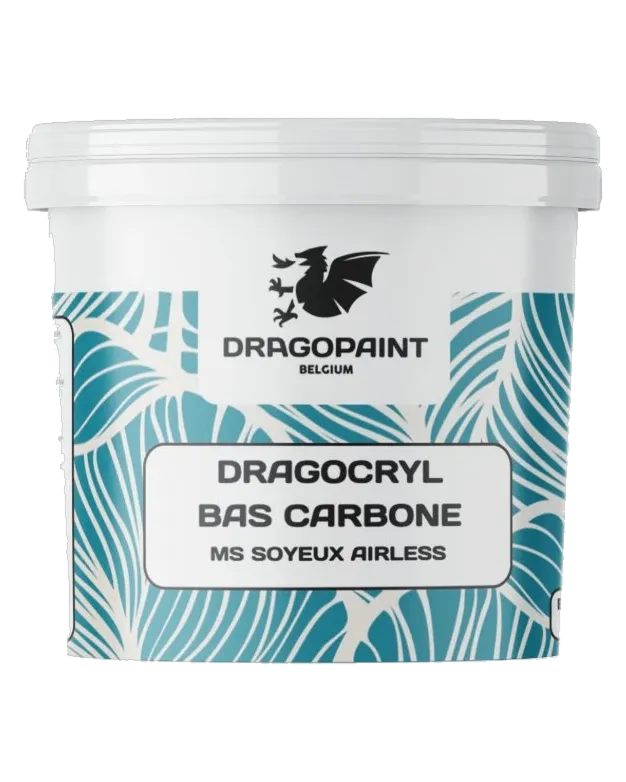 Dragocryl MS Soyeux Bas Carbone - Finition mat velouté soyeuse biosourcée Dragopaint